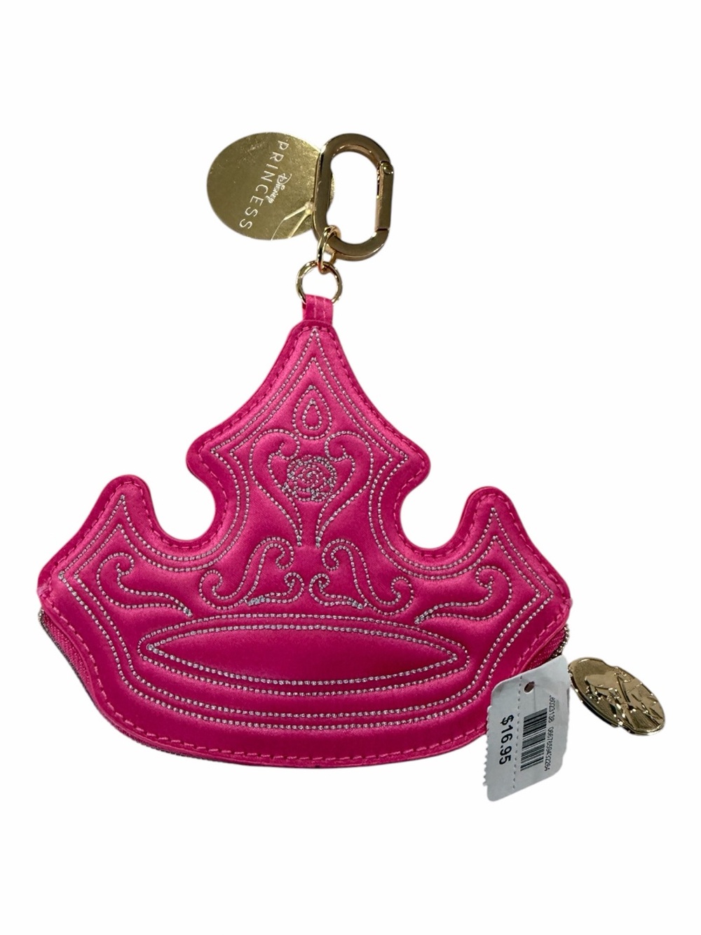 Bath & Body Works Princess Collection NWT Aurora Crown Coin Purse In Pink. NWT